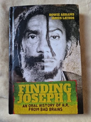 Finding Joseph I : An Oral History of H. R. from Bad Brains Hardcover book nyhc  - Image 1 of 4