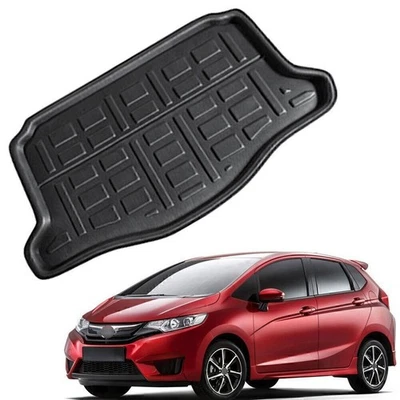 Cargo Liner Rear Trunk Boot Mat Floor Carpet For Honda FIT JAZZ Hatch 2014 -2019 - Image 1 of 4