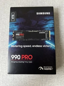 Festplatte Samsung 990 Pro SSD 4TB intern neu unbenutzt - Bild 1 von 1