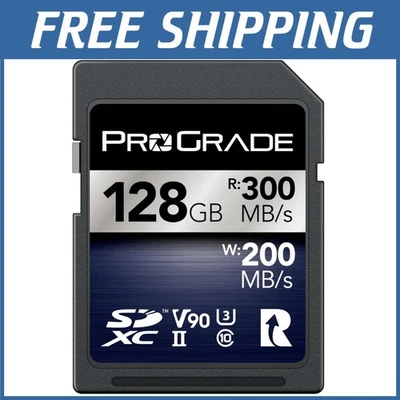 Professional 128GB SDXC UHS-II Memory Card - Image 1 of 4