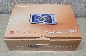 Cámara digital Canon PowerShot A460 5,0 MP - NUNCA USADA EN CAJA - Imagen 1 de 5