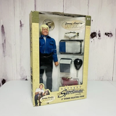 JIMMY HOUSTON Outdoor Sportsman 12" Figure 12502 Ertl Collectibles NIB NRFB 2001 - Image 1 of 4