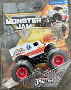 Monster Jam Jambulance Series 43 Everyday Heroes Spin Master New 2025 - Picture 1 of 2