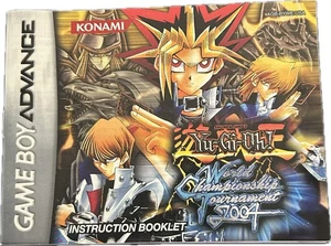 Yu-Gi-Oh! World Championship Tournament 2004 Gba Instruction Booklet Manual. ���� - Bild 1 von 4