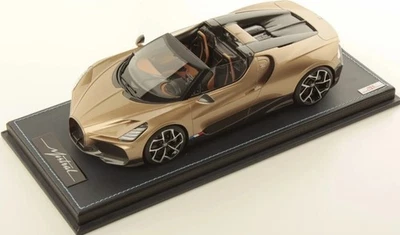 Bugatti W16 Mistral Dor  in 1:18 scale by MR Collection - Image 1 of 4