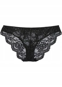 Slip aus Spitze Gr. 40/42 Schwarz Damen Mini Slip Panty Unterwasche Dessous Neu* - Bild 1 von 1