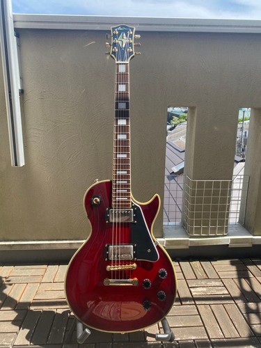 Gaban Les Paul Custom 70s-80s Set Neck Japan VNTG Flame Top Hard