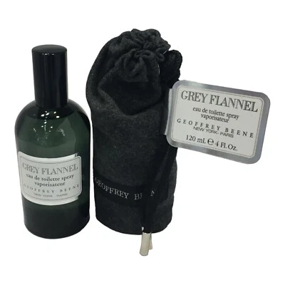 Colonia de franela gris para hombre por Geoffrey Beene 4 OZ eau de toilette spray nuevo Foto 1 de 3