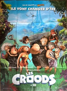 Affiche Cinéma LES CROODS 120x160cm Poster / Chris Sanders / Kirk DeMicco - Picture 1 of 1