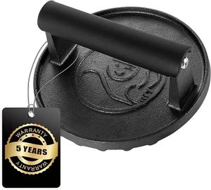 Smash Burger Press for Griddle Heavy Duty Hamburger Press with Heat Resistant Ha - Picture 1 of 12