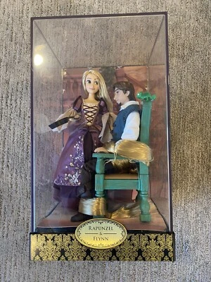 Juego de Muñecas Disney Rapunzel y Flynn Serie Cuento de Hadas Diseñador Edición Limitada Foto 1 de 4