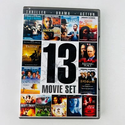 13 Film Set DVD 3 Disc Box Set Thriller, Drama, Action - Image 1 of 2
