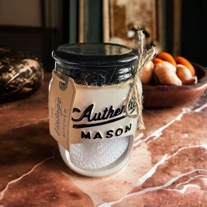 Vintage Küche Einmachglas Keramik Peeling Halter Schwamm 3,4 x 4,85 Bauernhaus - Bild 1 von 1