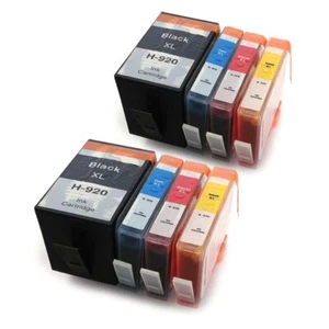 Juegos completos de cartuchos de tinta de tejón H-920XL x2 para reemplazar a HP920XL - Imagen 1 de 1