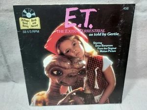 Vintage ET Extra-Terrestrial 24 Page Read-Along Book and Record Disneyland (B1) - Picture 1 of 2