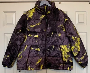 New! Mens Large ADIDAS ORIGINALS ADVENTURE HOODED WATER-RESISTANT PUFFER JACKET - Picture 1 of 5