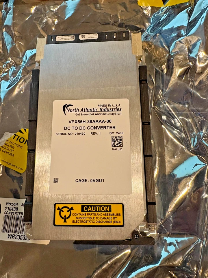 CONVERTIDOR DE CC A CC ATLÁNTICO NORTE VPX55H-38AAAA-00 Foto 1 de 3