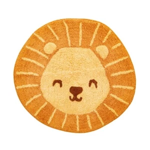 Sass&Belle Lion Head Animal Rug Kids Children Bedroom Nursery Playroom Floor Mat - Picture 1 of 3