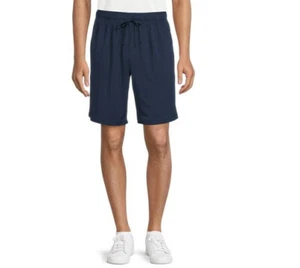Pantalones Cortos Grandes Para Hombre Azul Marino Athletic Works Talla 3X (48-50) NUEVO - Imagen 1 de 1