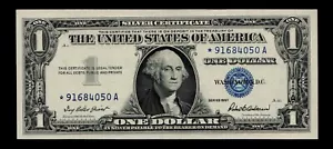 ⭐️$1 1957 Silver Certificates Blue Seal UNC STAR Free Shipping (B95) - Picture 1 of 2