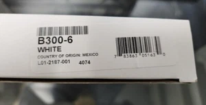 NUEVO Sistema Sensor B300-6 6" Blanco Detector Base de Montaje - Imagen 1 de 6