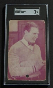 Red Grange 1928 Exhibits One Minute To Play (Sweater) SGC 1 Slabbed Encapsulated - Picture 1 of 2