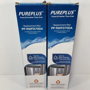 Pureplus Replacement Refrigerator Water Filters PP-RWF0700A (2-Pack) - Picture 1 of 7
