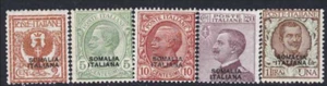 Italy Somalia n. 92-95+99 MNH** - Picture 1 of 1