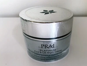 PRAI Platinum Firm & Lift Night Creme Night Anti Aging Repair 1.7 fl oz New - Picture 1 of 6