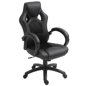 HOMCOM Sedia da Ufficio Poltrona Gaming Altezza Regolabile Girevole Ergonomica - Foto 1 di 10