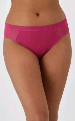 Bali One Smooth U Hi-Hi-Cut  No Visible   Pantylines Size L/7 Women's DFMEHC  - Image 1 of 4