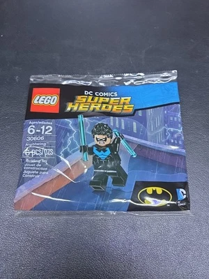 LEGO Nightwing Minifigura Polybag - 30606 DC Superhéroes ***NUEVO/SELLADO*** Raro Foto 1 de 4