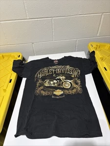 Officially licensed Harley Davidson T Shirt Black Size Small Williamstown, WV - Picture 1 of 4