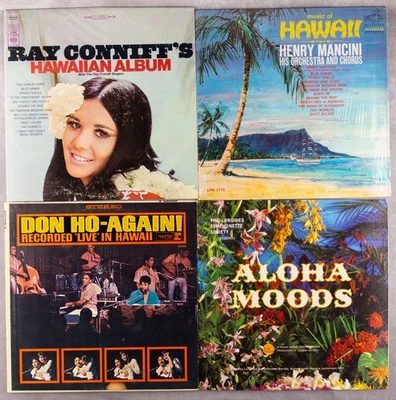 MUSIC OF HAWAII 4-RECORD LOT: Hawaiian Album, Don Ha-Again Live in Hawaii +2 - Image 1 of 4