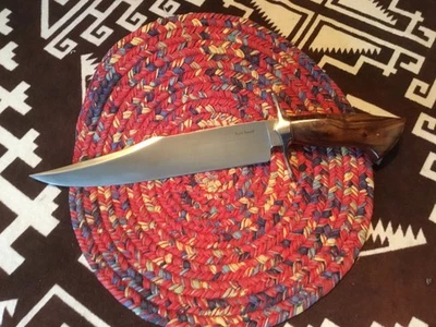 Andre Roland / Sudáfrica / Texas palillo de dientes / cuchillo Bowie / hoja de 11”  Foto 1 de 2