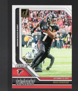 2024 Donruss #19 BIJAN ROBINSON "BEST OF PANINI INSTANT" KARTE! FALKEN - Bild 1 von 3