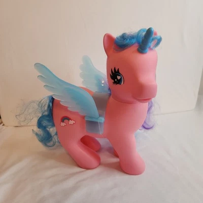 Juguete My Little Pony Fakie Arco Iris Rosa Unicornio Jumbo 9" Gi-Go Fakie SML-16-B1 Foto 1 de 3