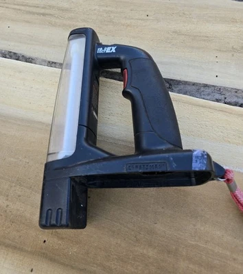 Luz de trabajo inalámbrica Craftsman 19.2V EX con gancho 315.114071 solo herramienta, probada.  Foto 1 de 2