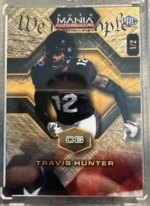 2024 Wild Card Auto Mania "Travis Hunter" #AMAHP-TH 1/2! - Picture 1 of 2