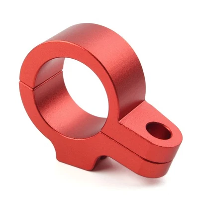 Abrazadera de manguera de línea de freno delantero CNC roja Fit HONDA CR80R CR85R CR125R CR250R CR500R Foto 1 de 4