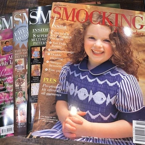 Lot of 4 Australian Smocking & Embroidery Magazine 1998 Issue 42-45 - Imagen 1 de 5