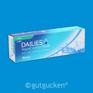 Dailies AquaComfort Plus toric 2 x 30 torische Kontaktlinsen Tageslinsen Alcon - Bild 1 von 1