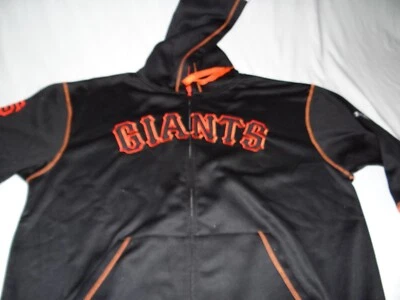 San Francisco Giants MLB Stitches Cremallera Completa Sudadera con Capucha Chaqueta Hombre’s XLARGE Foto 1 de 4