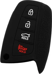 Keyguardz Keyless Entry Remote Car Smart Key Fob Outer Shell Cover Soft Rubber C - Picture 1 of 3