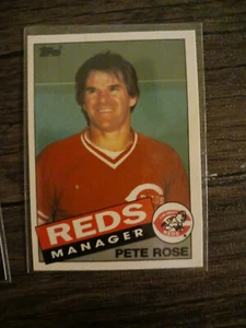 1985 Topps Tiffany #547 Pete Rose Cincinnati Reds - Combined Shipping! - Picture 1 of 1