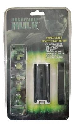 THE INCRÍVEL HULK Gamer Skin & Remote Gear para Wii - Imagem 1 de 4