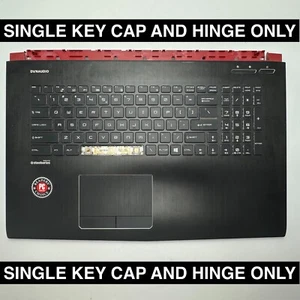✅ CAPUCHON CLÉ UNIQUE ET CLIP CHARNIÈRE PLASTIQUE MSI GE62 GE62VR GE72 GE72VR GF62 GF62VR - Photo 1/10
