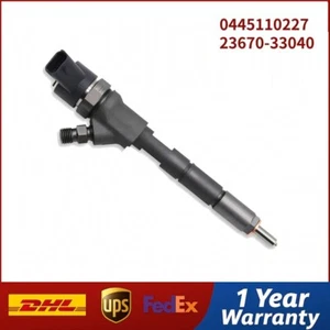 0445110227 23670-33040 Diesel Fuel Injector for Toyota Yaris 1.4d 1NDTV D4D - Picture 1 of 7