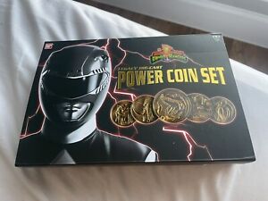 Bandai Mighty Morphin Power Rangers Legacy Die-Cast Power Coin Set NEW 