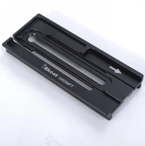 Adapter for Arca-Swiss Fit Quick Release Plate Manfrotto Gitzo Tripod Head Clamp - Picture 1 of 12